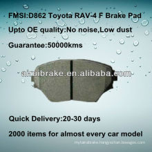 Toyota RAV-4 disc Front brake pad D862